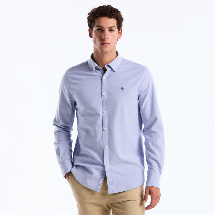 Camisa Manga Larga Oxford Stretch