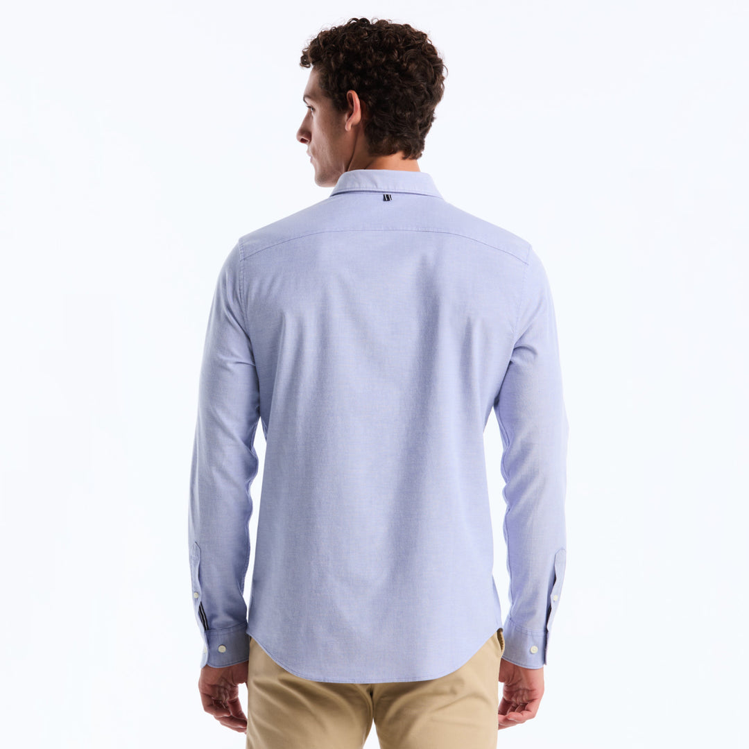 Camisa Manga Larga Oxford Stretch