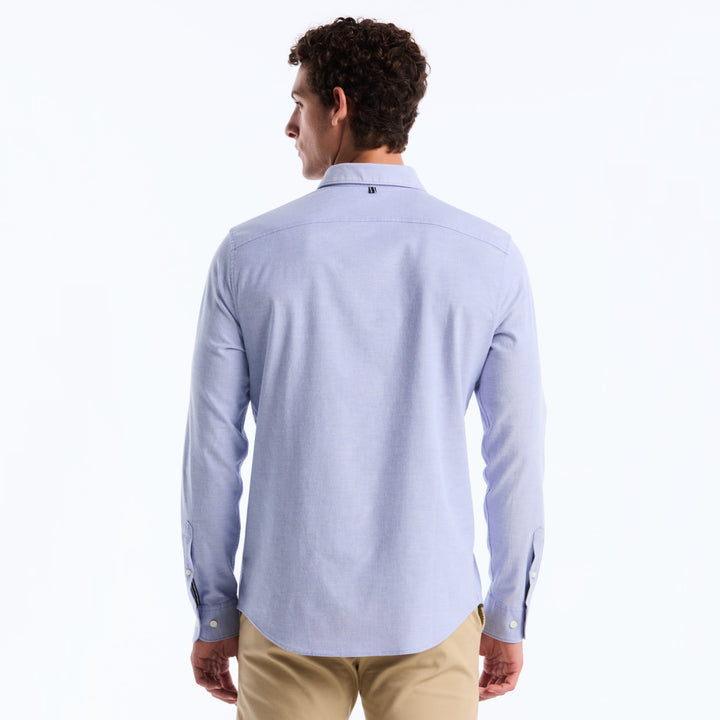 Camisa Manga Larga Oxford Stretch