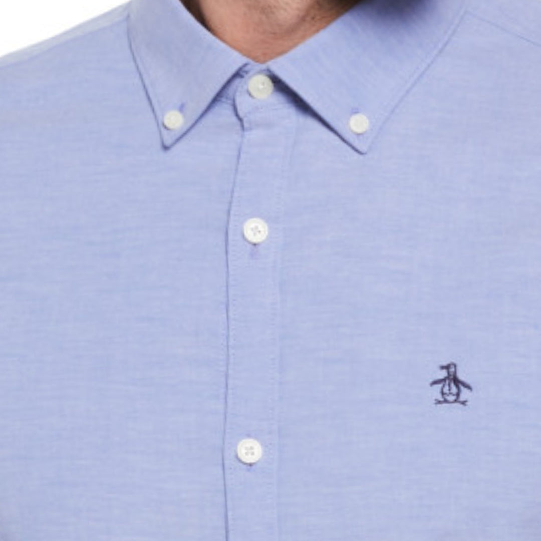 Camisa Manga Larga Oxford Stretch