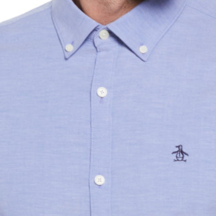 Camisa Manga Larga Oxford Stretch