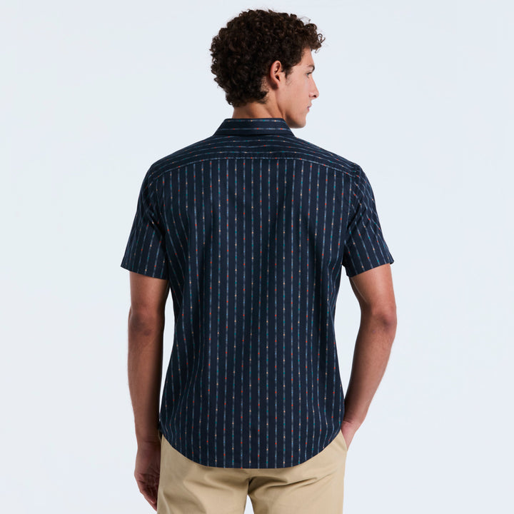 Camisa Manga Corta A Rayas