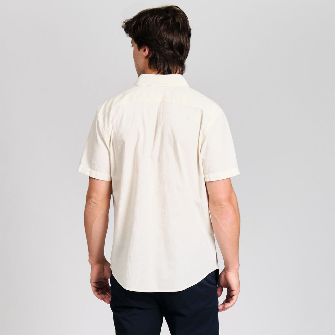 Camisa Manga Corta De Algodón