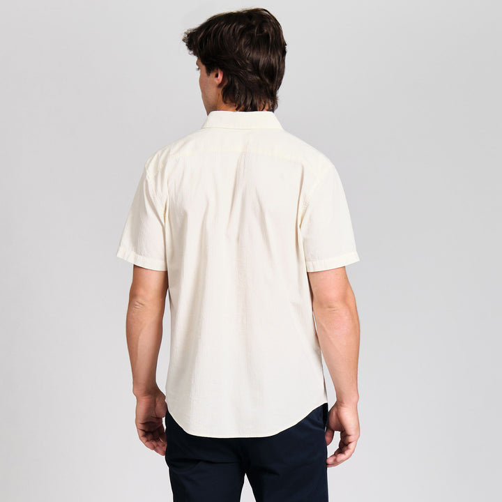 Camisa Manga Corta De Algodón