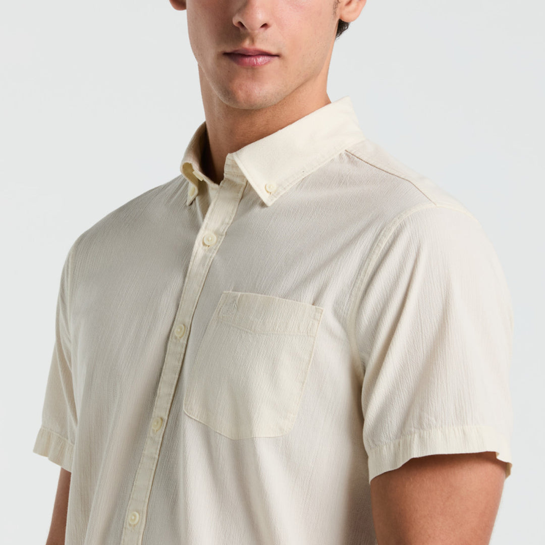 Camisa Manga Corta De Algodón