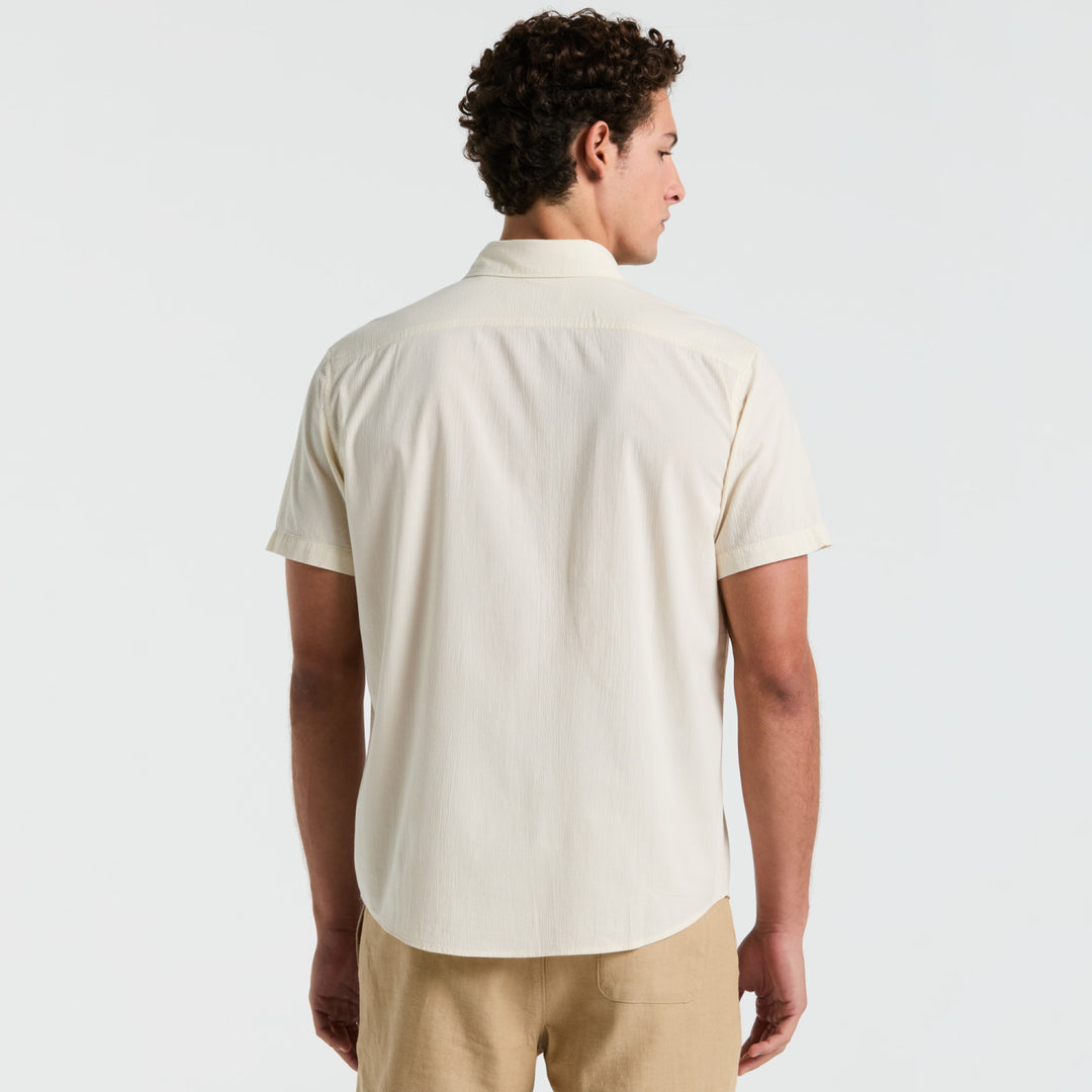 Camisa Manga Corta De Algodón