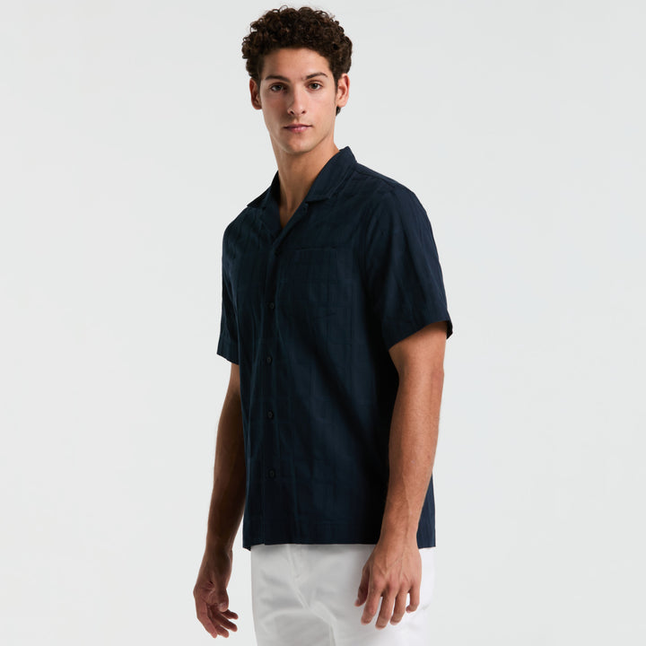 Camisa Manga Corta A Cuadros