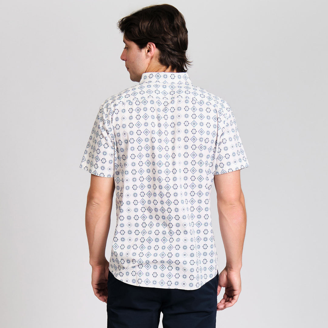 Camisa Manga Corta Azulejos