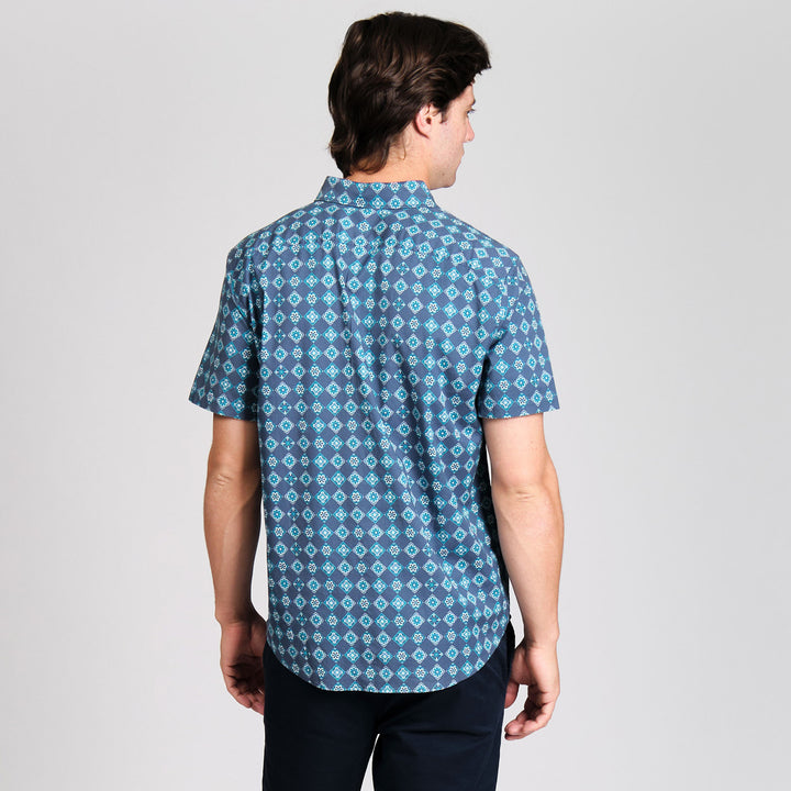 Camisa Manga Corta Azulejos