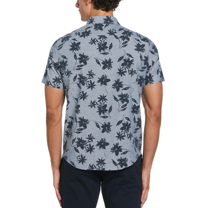 Camisa De Manga Corta Con Estampado Floral - Original Penguin México