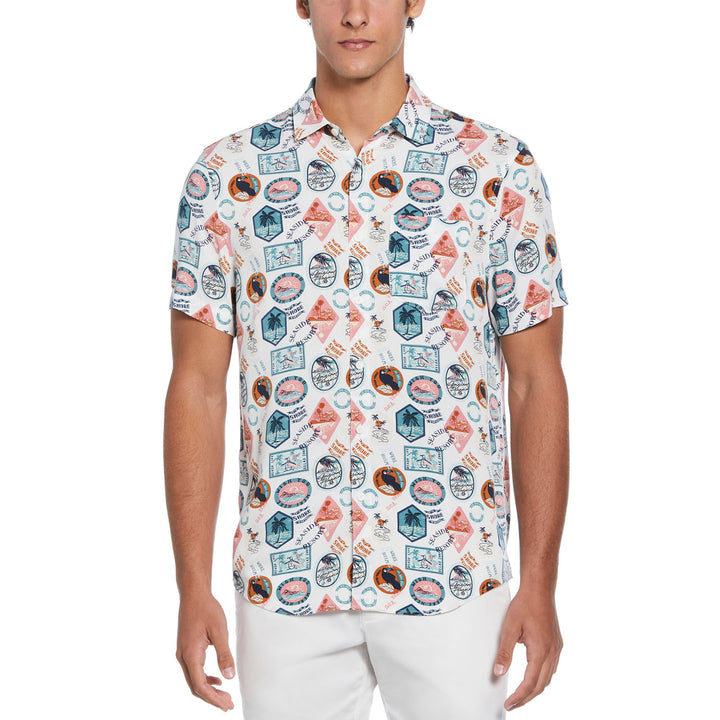 Camisa De Manga Corta Vacay