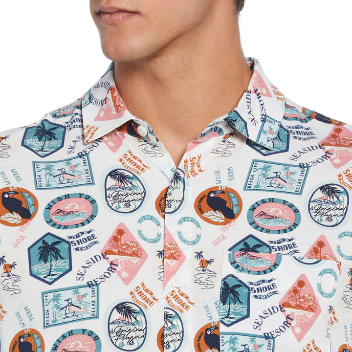 Camisa De Manga Corta Vacay