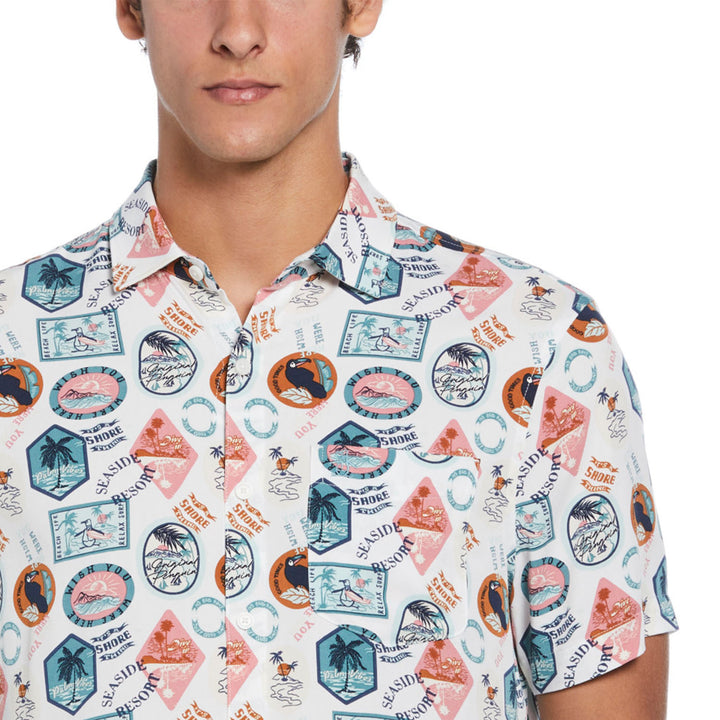 Camisa De Manga Corta Vacay