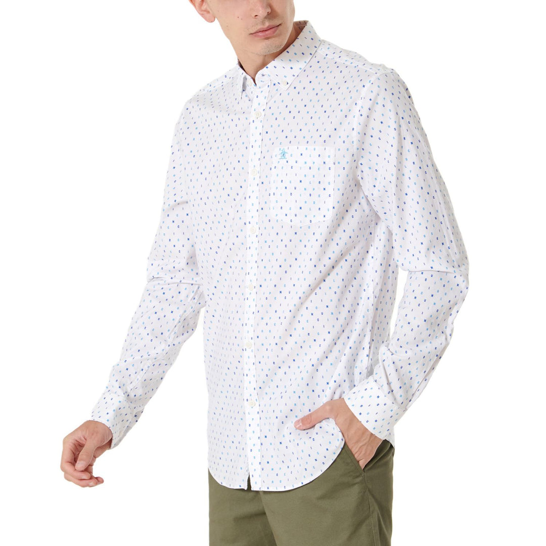 Camisa Manga Larga Eco Logo Print