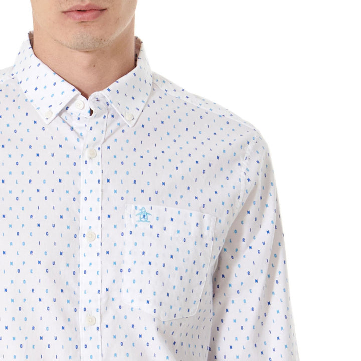 Camisa Manga Larga Eco Logo Print