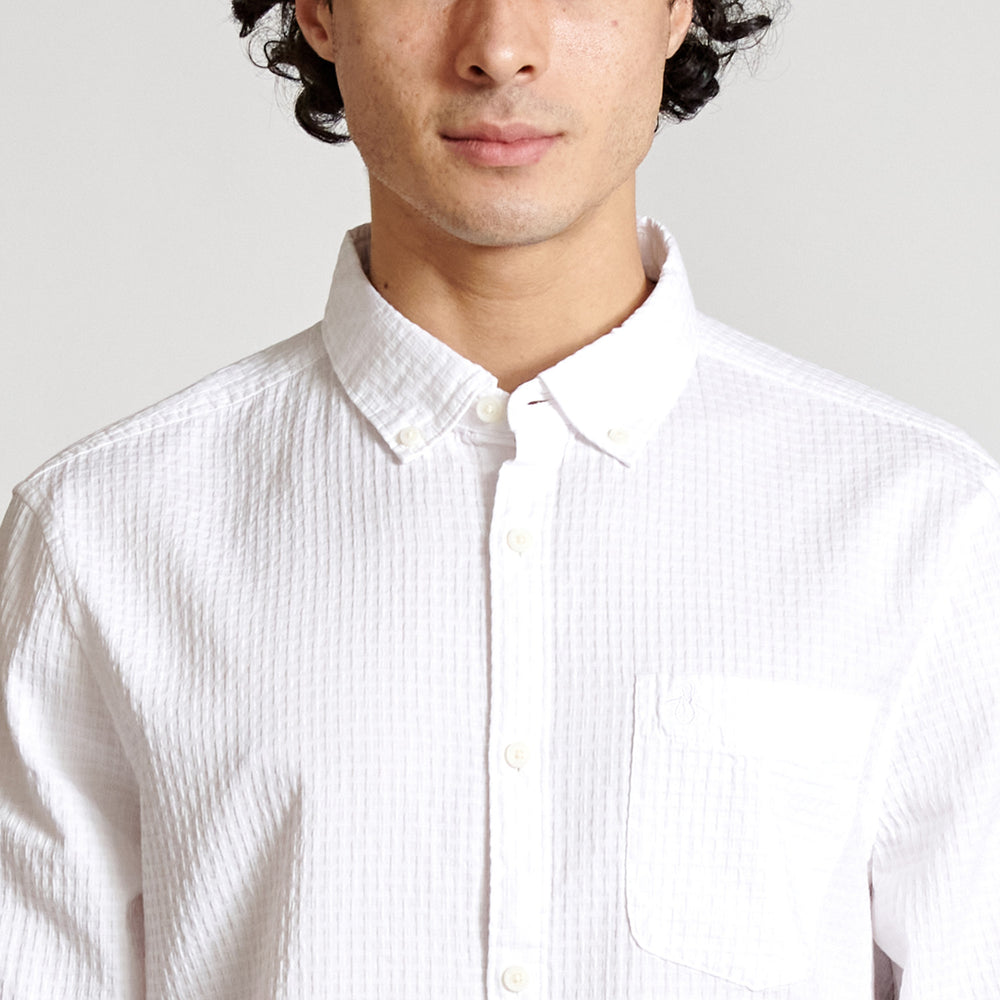 Camisa Manga Larga Waffle Knit - Original Penguin México