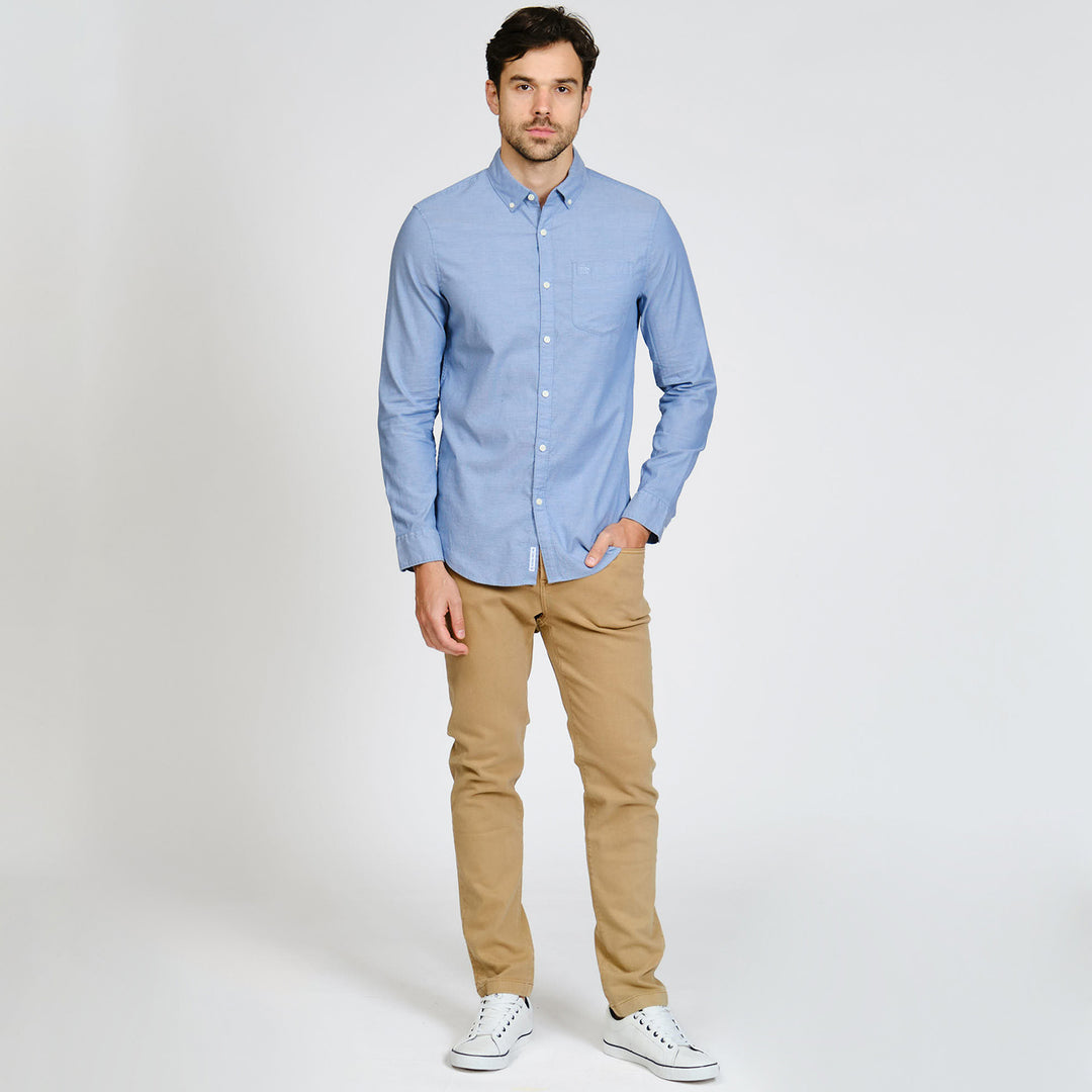 Camisa Manga Larga Lisa