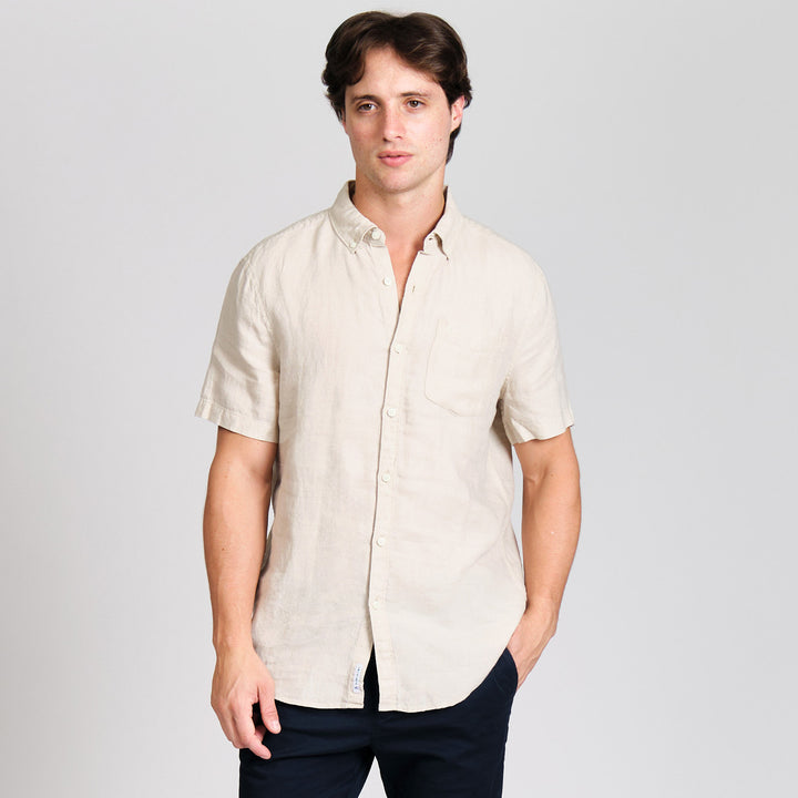 Camisa Manga Corta Con Bolsillo