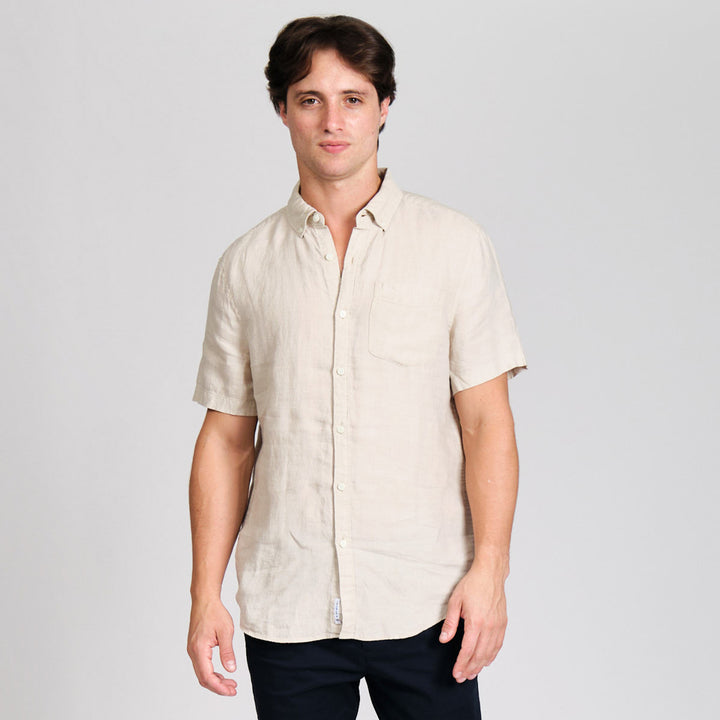 Camisa Manga Corta Con Bolsillo