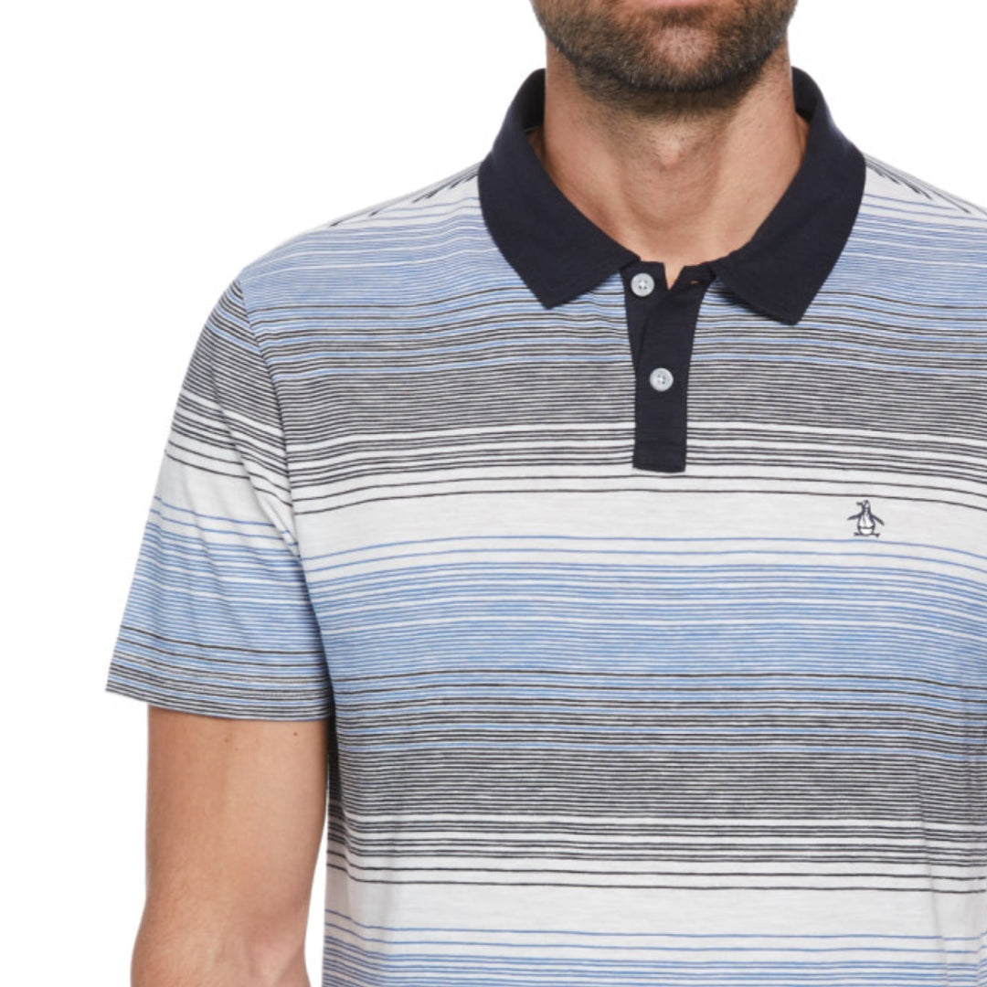 Polo Slub Stripe