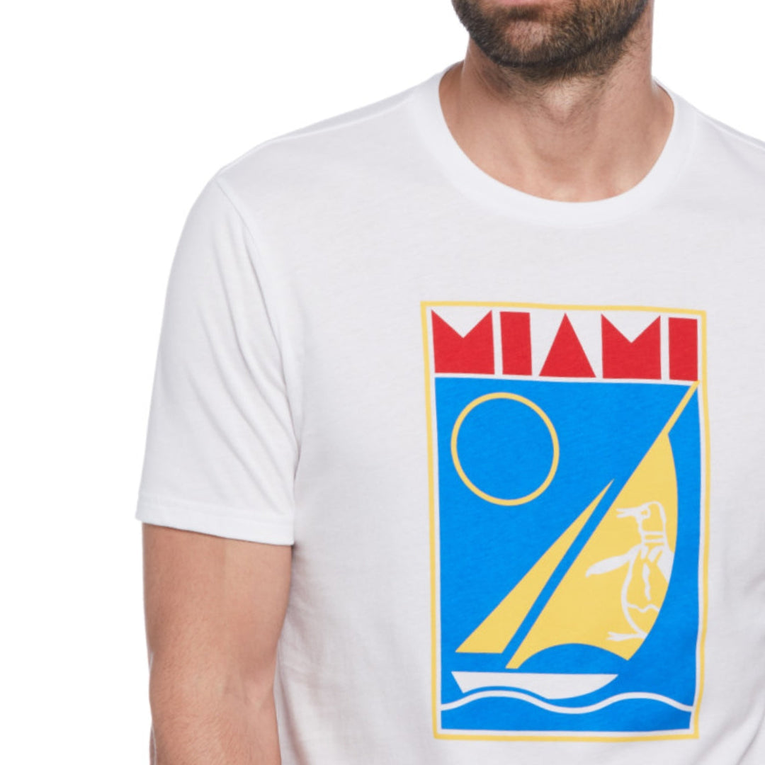 Playera Velero en Miami Print