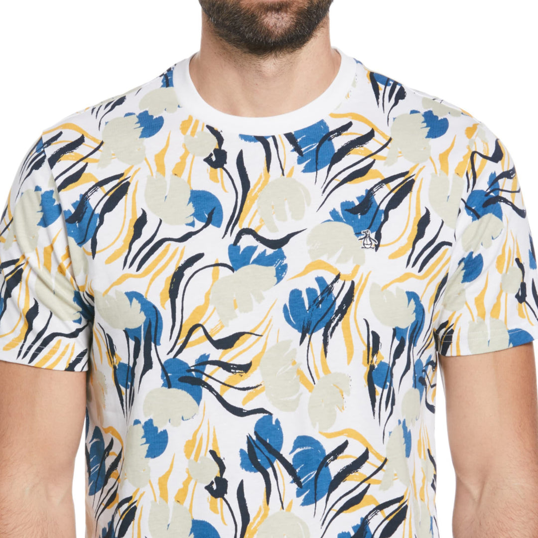 Playera Painted Floral