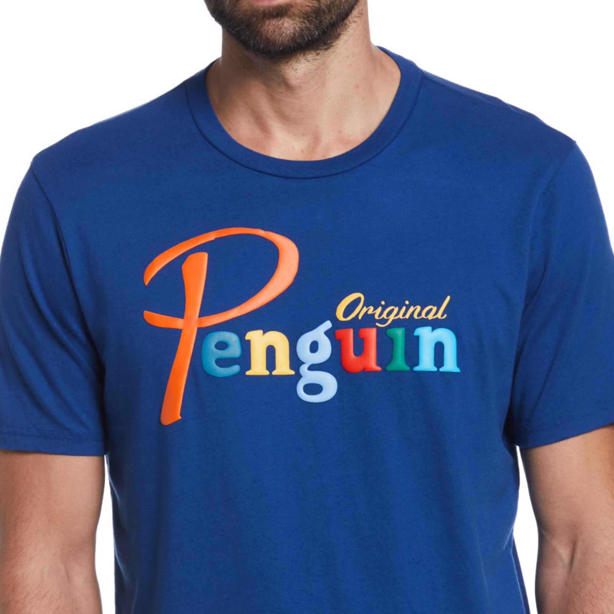 Playera Multicolor Penguin Logo