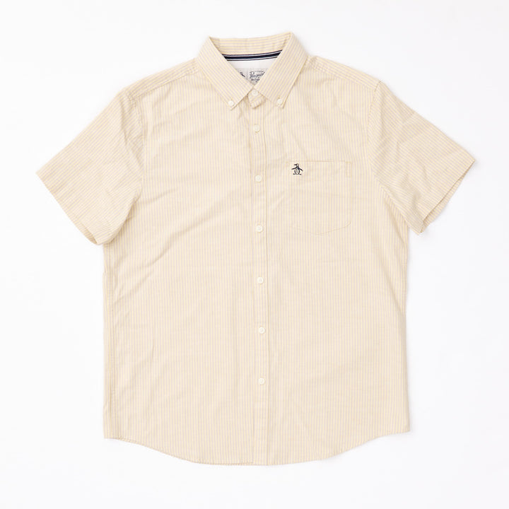 Camisa Manga Corta Oxford Eco Stretch Stripe
